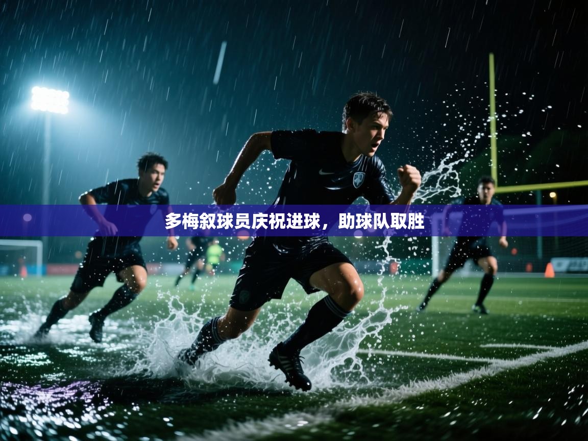 多梅叙球员庆祝进球，助球队取胜  第1张